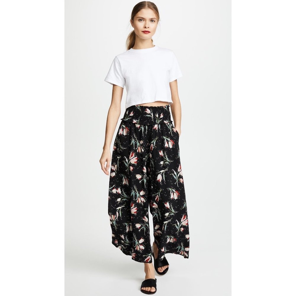 Rebecca Taylor Ikat 92% Silk Blend Pants, Like New, XS